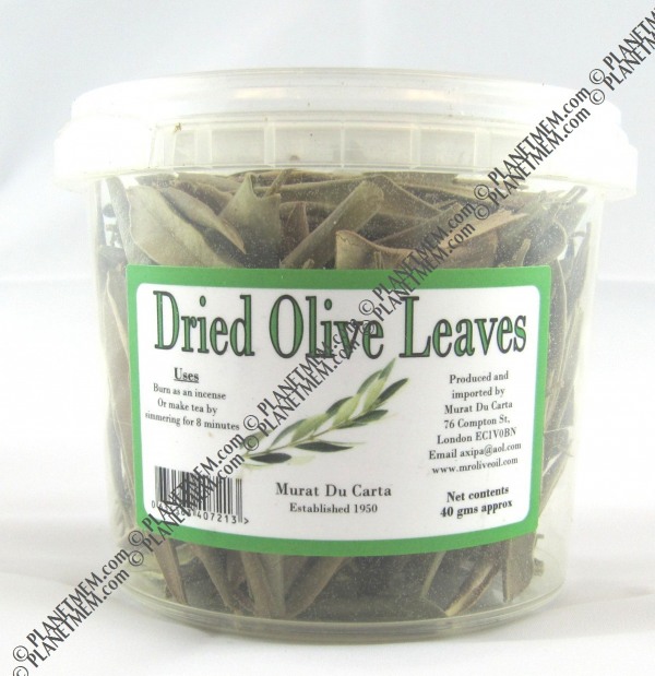 dried olive leaves