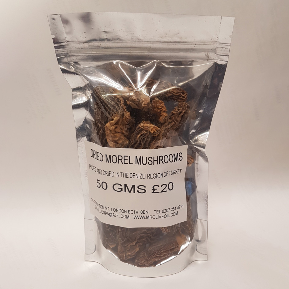 dried morel mushrooms (50gms) – Mr Olive Oil